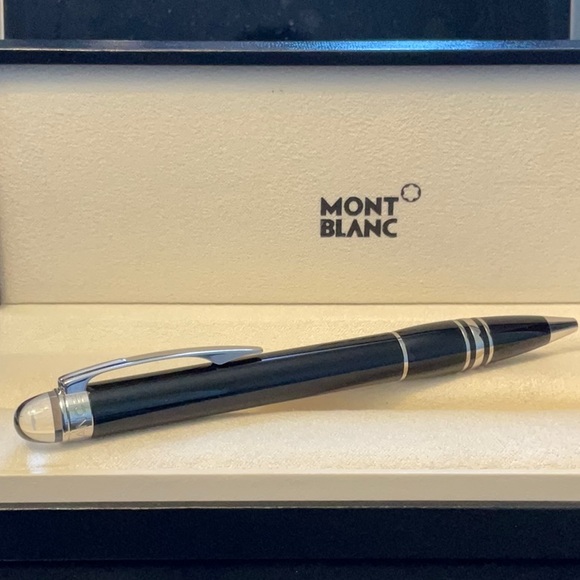 Mont Blanc Star Walker Resin ball point luxury pen - Picture 3 of 8